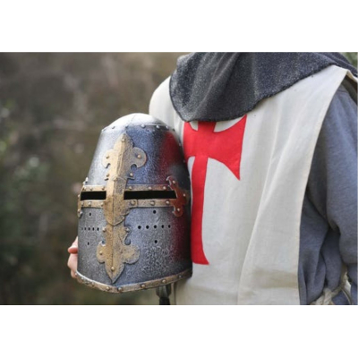 Helm met vast vizier - Kalid Medieval